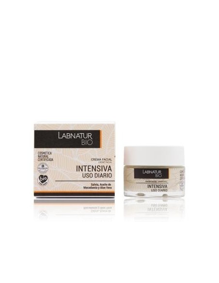 Crema Facial Intensiva Salvia Macadamia 50 Mililitros Bio Labnatur Bio
