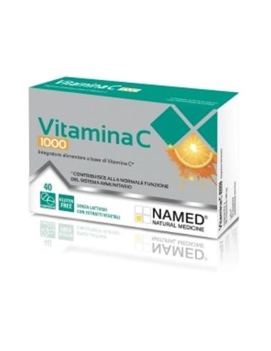 Vitamina C 1000Miligramos 40 Comprimidos Named