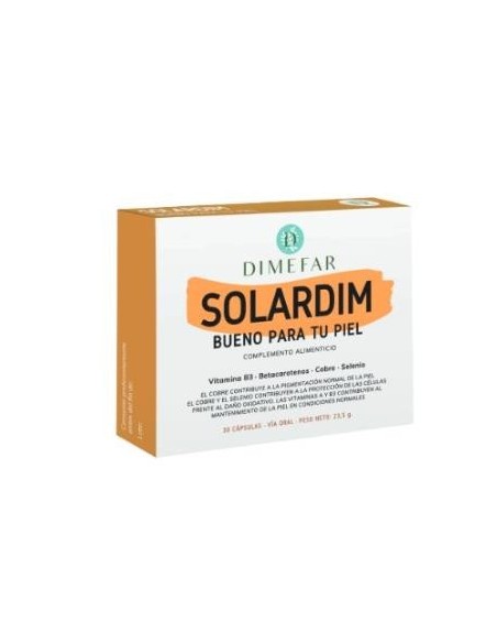Solardim Bueno Para Tu Piel 30Cap. de Dimefar