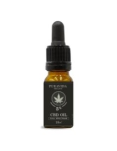 Cbd Oil Full Spectrum 5% 500Miligramos 10 Mililitros Puravida Organic