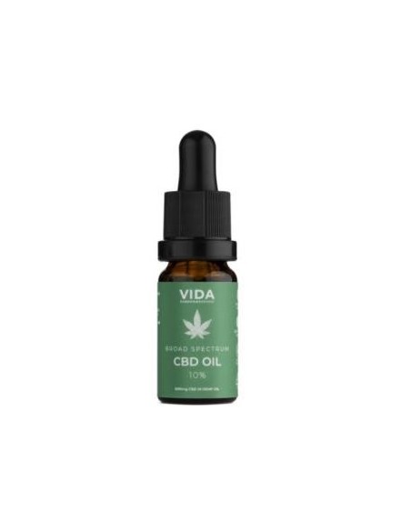 Cbd Oil Full Spectrum 10% 1000Miligramos 10 Mililitros Puravida Organic