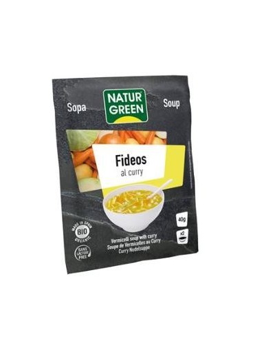 Sopa De Fideos Con Curry 6S Sobres de Naturgreen