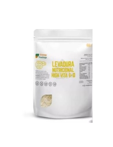 Levadura Nutricional High Vita B+D 1 Kilo Vegan Sg Energy Feelings