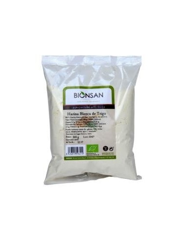 Harina De Trigo Blanca 500 gramos Eco de Bionsan
