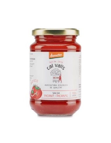 Salsa De Tomate Picante 350 gramos Demeter de Cal Valls