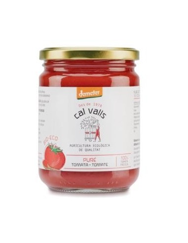 Pure De Tomate 400 gramos Demeter de Cal Valls