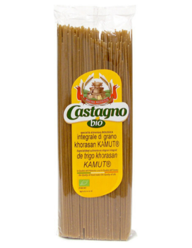 Espagueti De Kamut Integral 500 gramos Eco de Castagno