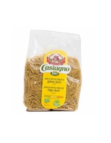 Fideos Finos De Trigo Duro Integral 500 gramos Eco de Castagno