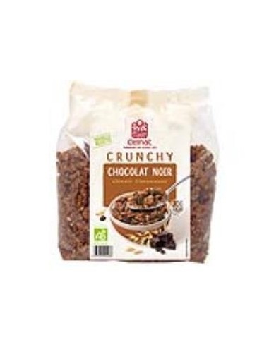 Muesli Crunchy Chocolate Negro 500 Gramos Bio Celnat