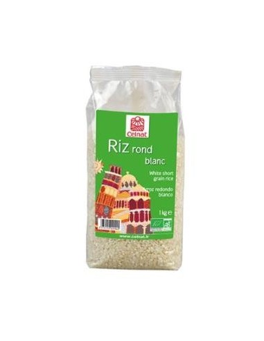 Arroz Redondo Blanco 1Kg. Bio de Celnat