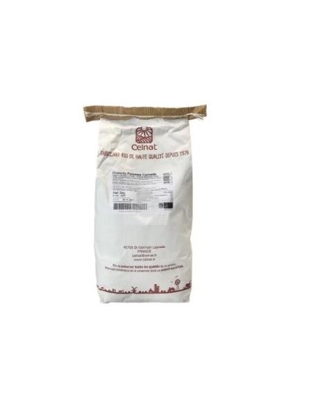Muesli Crunchy Manzanas Y Canela Bio 3 Kilos Celnat