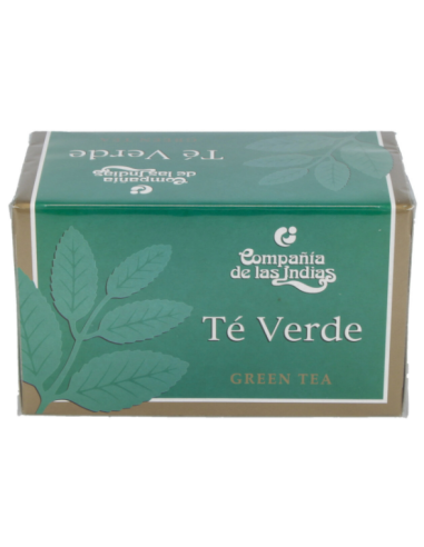 Te Verde Infusion 20 Bolsitas de Cia Indias