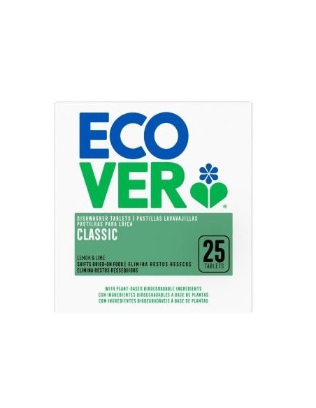 Lavavajillas Maquina Classic 25Tabletas. Eco de Ecover