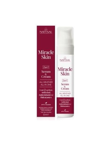 Miracle Skin 2En1 Serum-Crema 50Ml. de Natysal