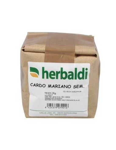 Hierba Cardo Mariano Semillas 1 Kilo Herbaldi