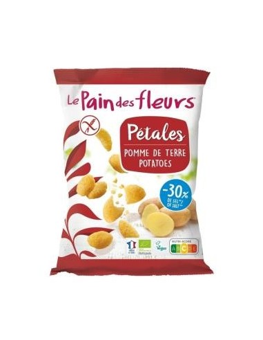 Chips Petalos Patata 75 Gramos Bio Sg Vegan Le Pain Des Fleurs