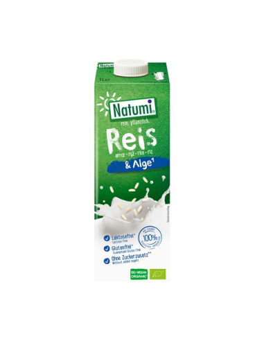 Bebida Vegetal De Arroz Con Algas 1Lt. Bio Sg Natumi