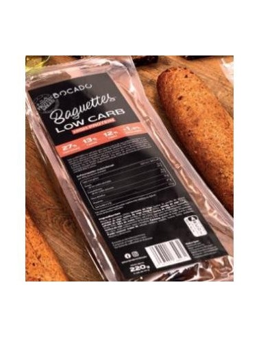 Baguette Low Carb High Protein 2Uds. Bocado