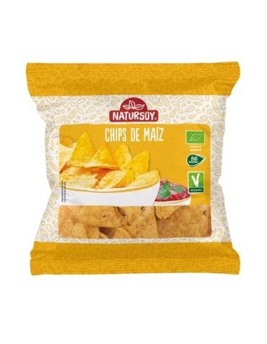 Chips De Maiz 75 Gramos Bio Vegan Natursoy