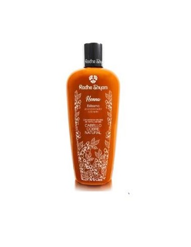 Balsamo Acondicionador Henna Color Cobre 400 Ml de Radhe Shyam