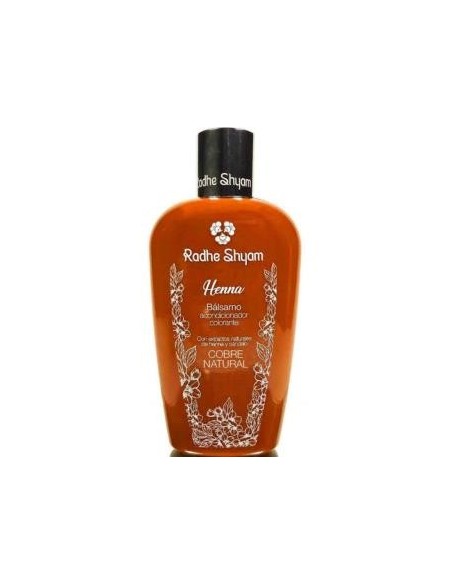 Balsamo Acondicionador Henna Color Cobre 250 Ml de Radhe Shyam