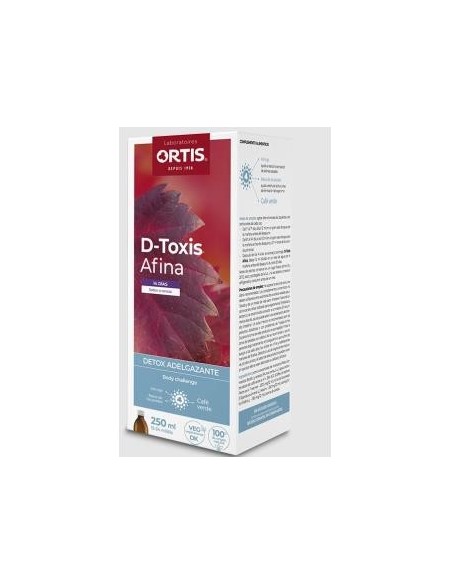 D-Toxis Afina Cereza 250 Mililitros Ortis