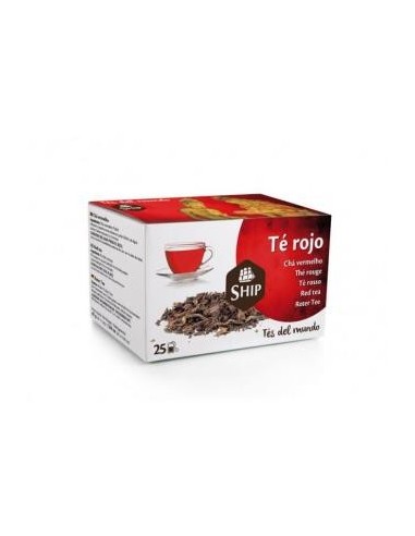 Te Rojo Puerh Infusion 25  Bolsitas Ship