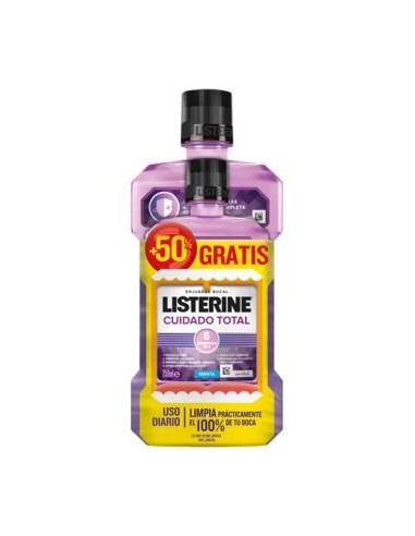 Listerine Cuidado Total 500+250 Mililitros Listerine