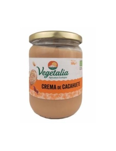 Crema De Cacahuete 500Gr, Bio Vegetalia
