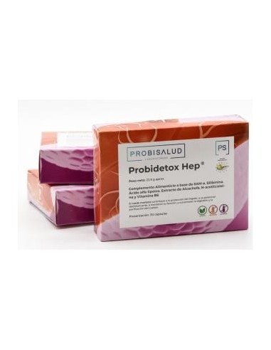 Probidetox Hep 30 Cápsulas  Probisalud