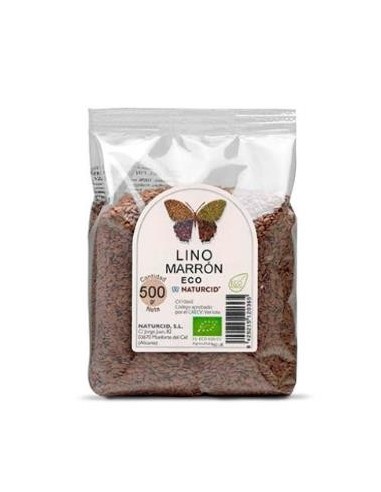 Semillas De Lino Marron 500 Gramos Eco Naturcid