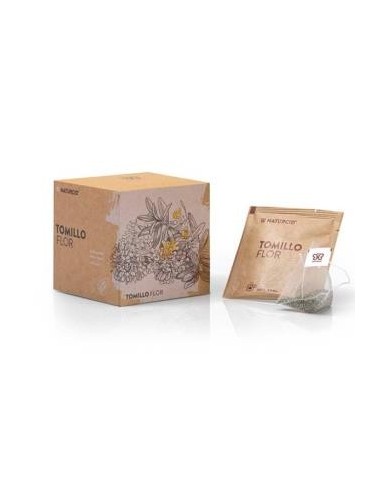 Tomillo Flor Infusion 10Piramides. Eco de Naturcid
