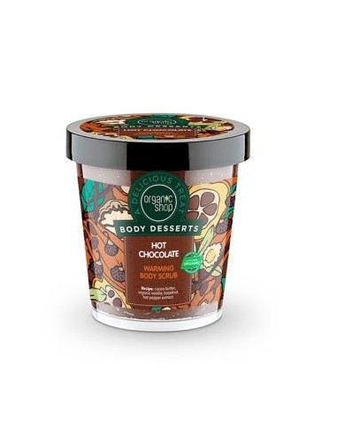 Exfoliante Corp Chocolate Caliente Calido 450 Mililitros Organic Shop