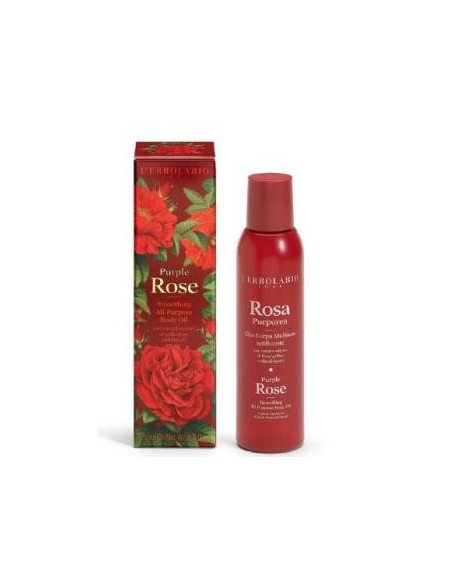 Rosa Purpurea Aceite Multiusos Cuerpo 125 Mililitros L´Erbolario