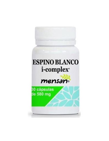 Espino Blanco I-Complex 580Mg 30 Cápsulas  Mensan