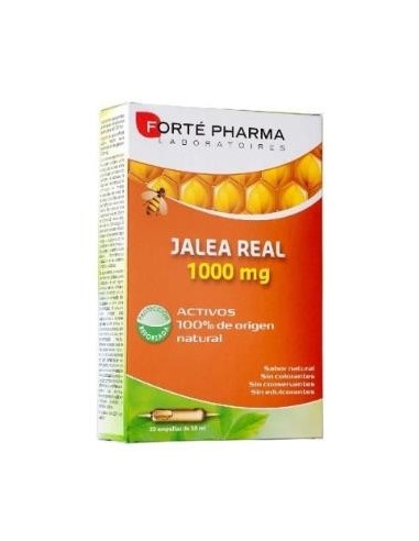 Forte Jalea Real 1000Miligramos 20 Ampollas Forte Pharma