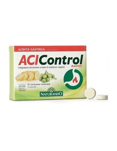 Acicontrol Rapid 20 Comprimidos Naturando