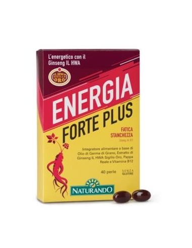 Energia Forte Plus 40 Perlas Naturando