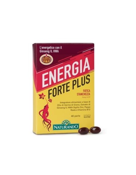Energia Forte Plus 40 Perlas Naturando