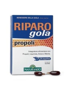 Riparo Gola Propoli 20 Perlas. Naturando