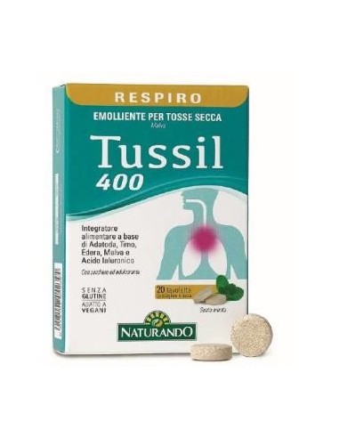 Tussil 400 20 Comprimidos Sg Vegan Naturando