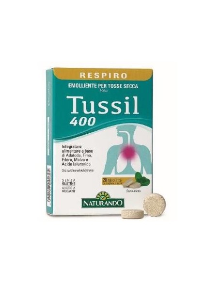 Tussil 400 20 Comprimidos Sg Vegan Naturando