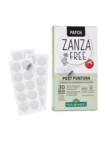 Zanza Free Mosquitos 30Parches. Naturando