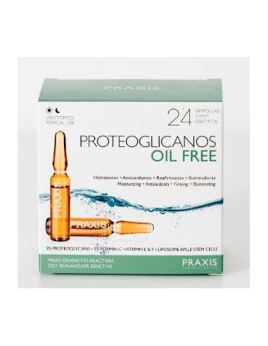 Proteoglicanos Oil Free 24 Ampollas Praxis