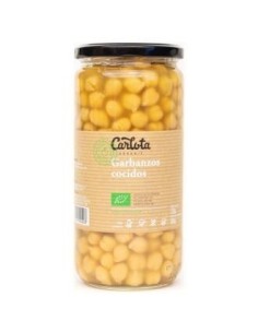 Garbanzos Cocidos 720 Gramos Eco Sg Carlota Organic