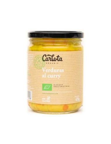 Verduras Al Curry 425 Gramos Eco Sg Vegan Carlota Organic