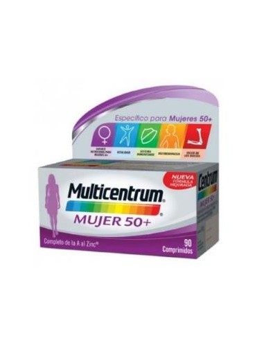 Multicentrum Mujer Select 50+ 90 Comprimidos Multicentrum