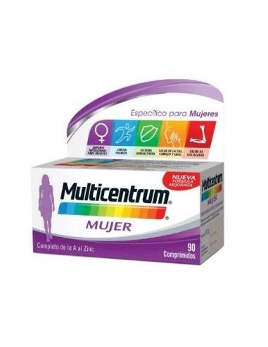 Multicentrum Mujer 90 Comprimidos Multicentrum