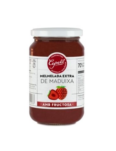 Mermelada De Fresa Con Fructosa 400 Gramos Capell