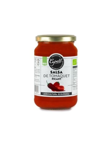 Salsa De Tomate Picante 350 Gramos Eco Capell